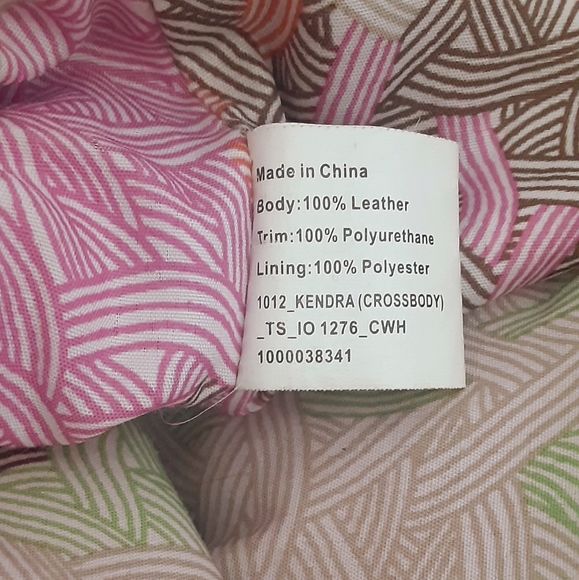 The Sak Red Midsize 100 % Leather Crossbody Purse - Picture 9 of 9